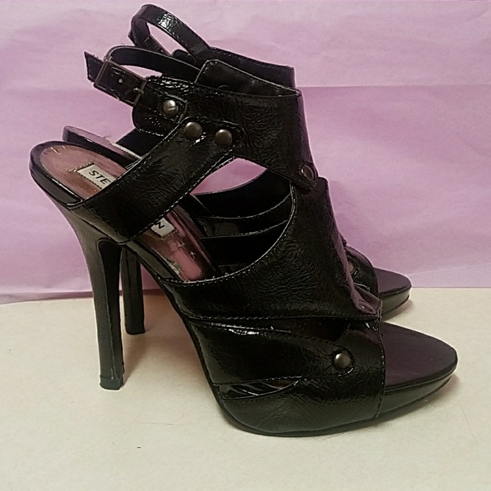 Steve Madden Black Maddiee Heels
